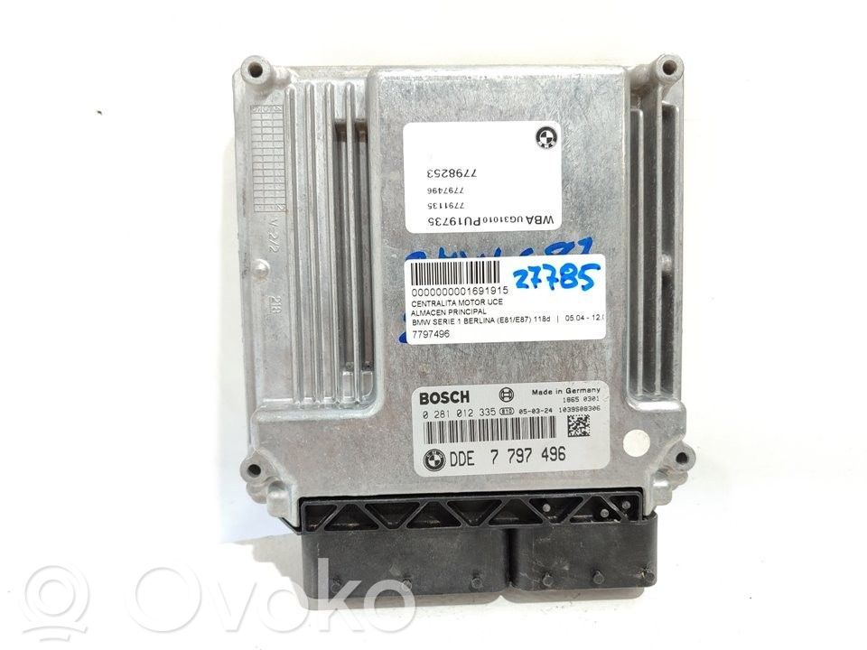 BMW 1 E81 E87 Engine control unit/module 