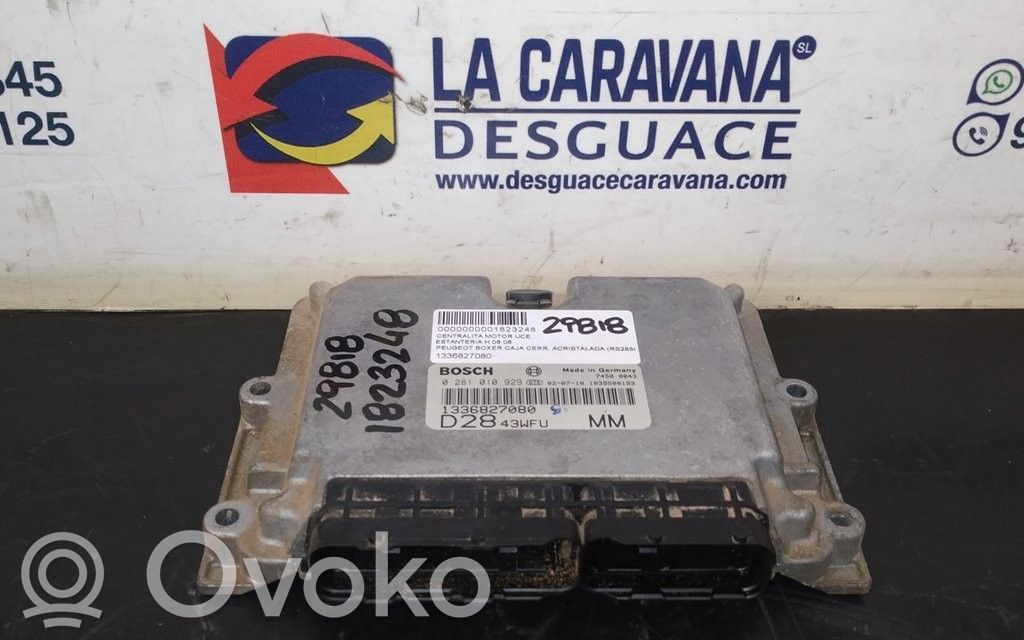 Peugeot Boxer Engine control unit/module 