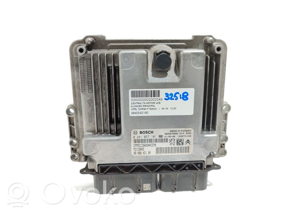 Opel Corsa F Engine control unit/module 