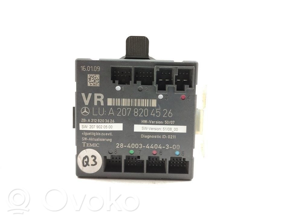Mercedes-Benz CLK AMG A208 C208 Autres unités de commande / modules 