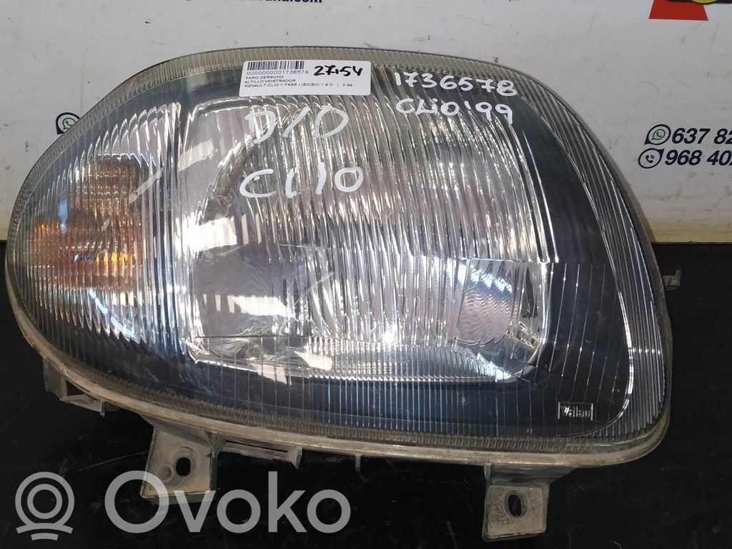 Renault Clio II Scheinwerfer 