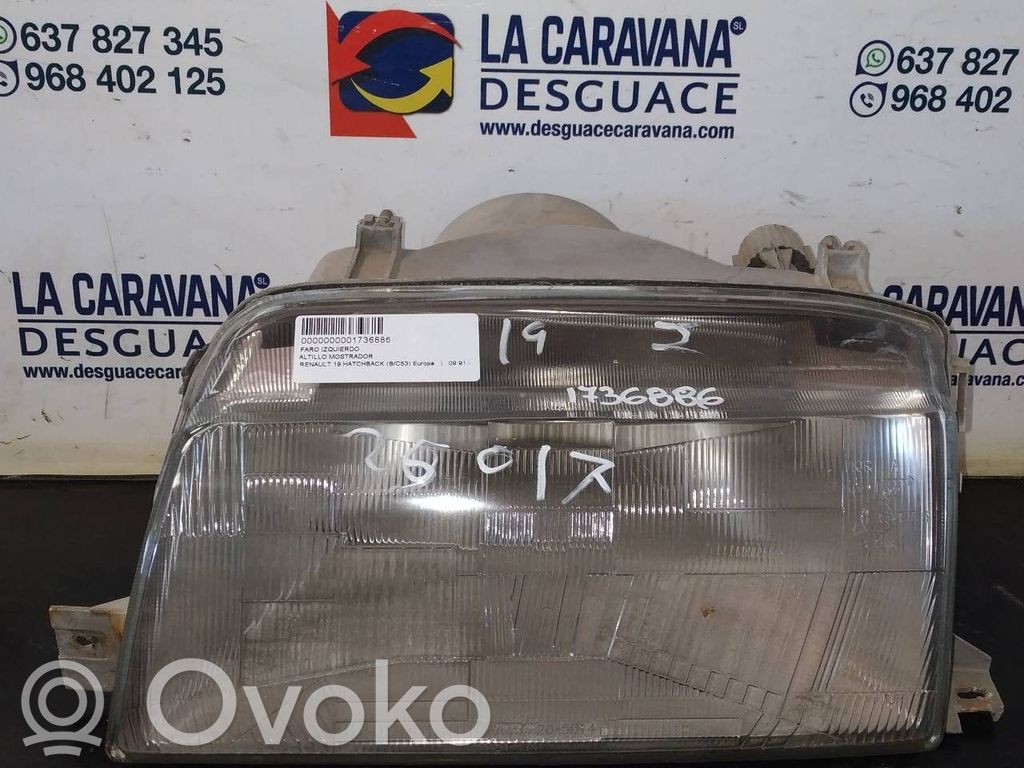 Renault 19 Headlight/headlamp 