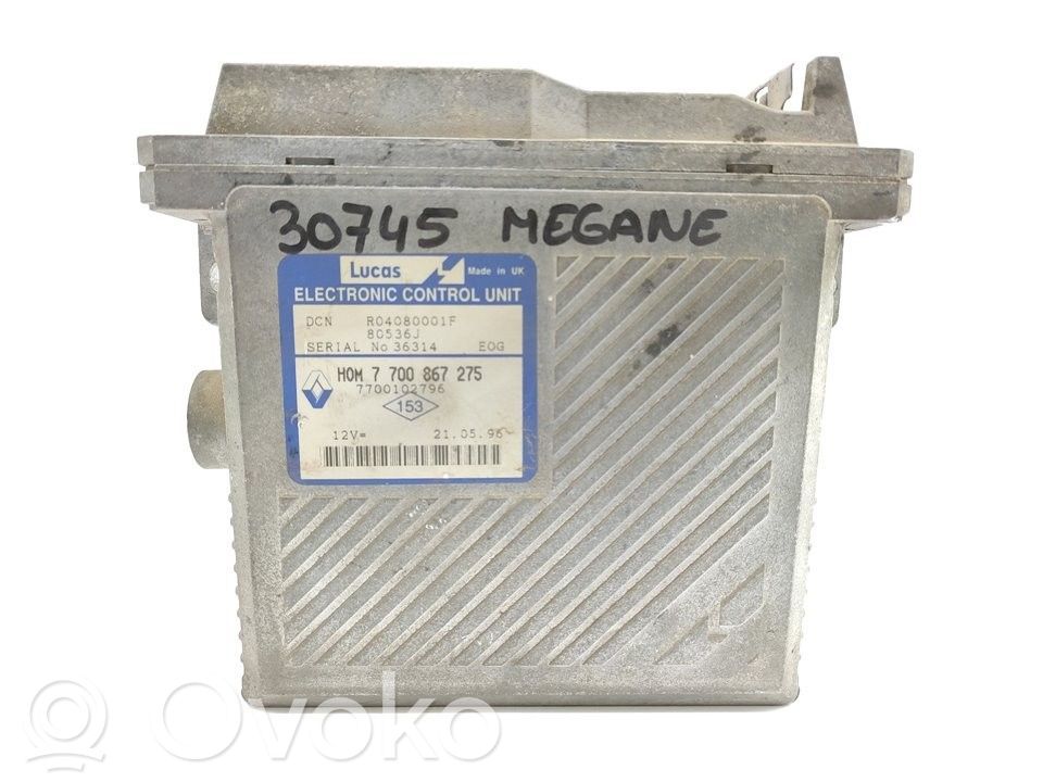 Renault Megane I Engine control unit/module 