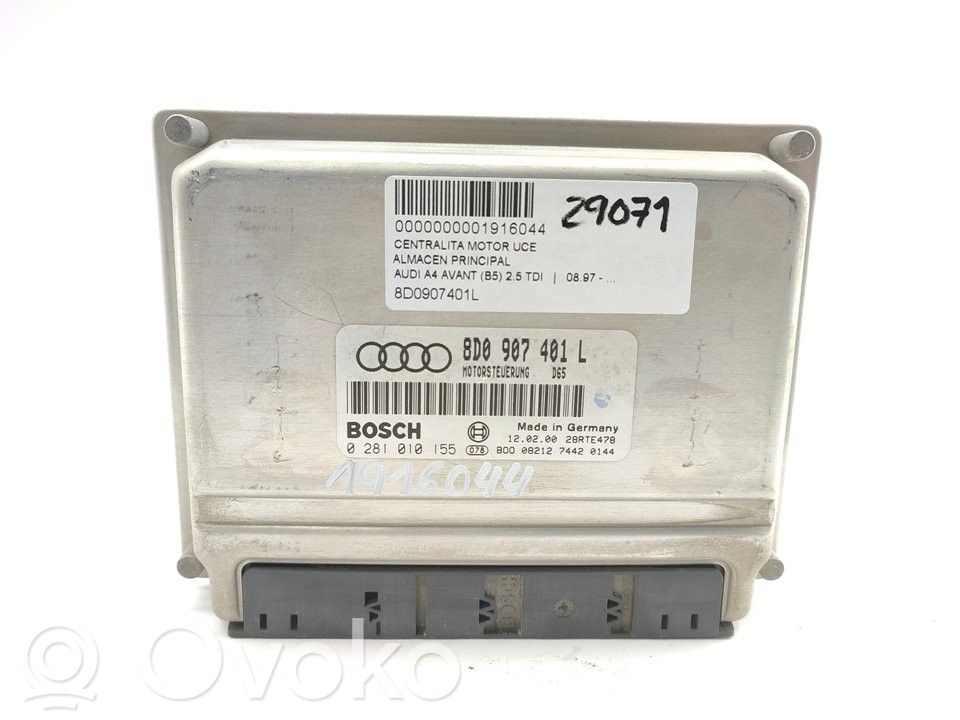 Audi A4 S4 B5 8D Engine control unit/module 