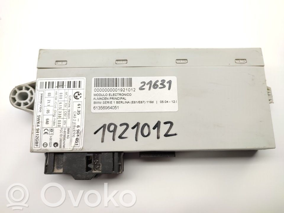 Autres unités de commande / modules   61356964051