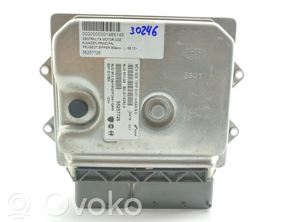 Peugeot Bipper Engine control unit/module 