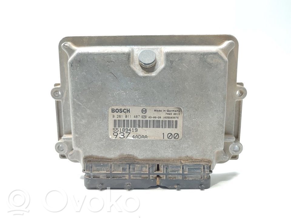 Alfa Romeo 147 Engine control unit/module 