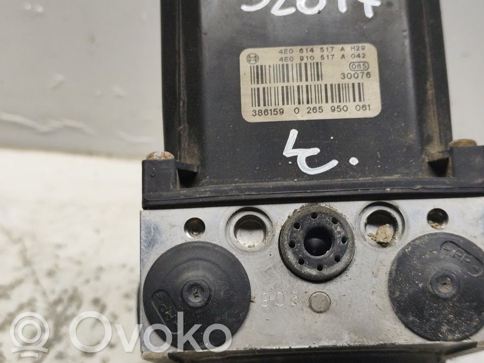 Audi A8 S8 D3 4E ABS bloks 