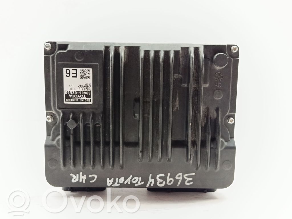 Toyota C-HR II Engine control unit/module 