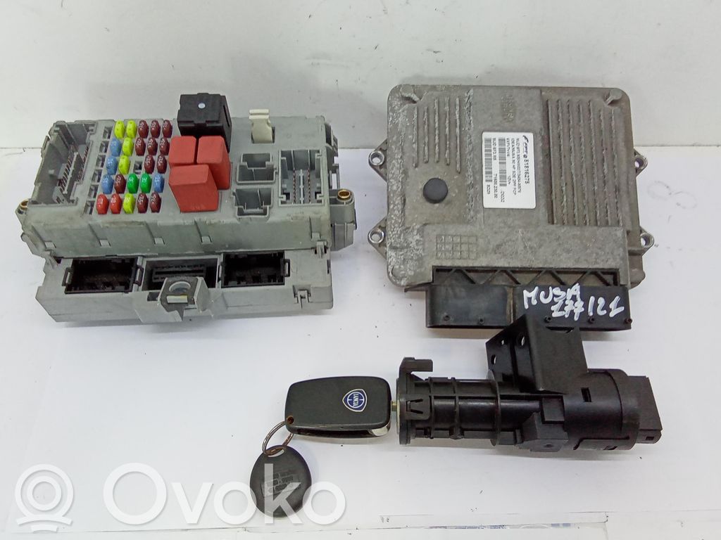 Lancia Musa Engine ECU kit and lock set 