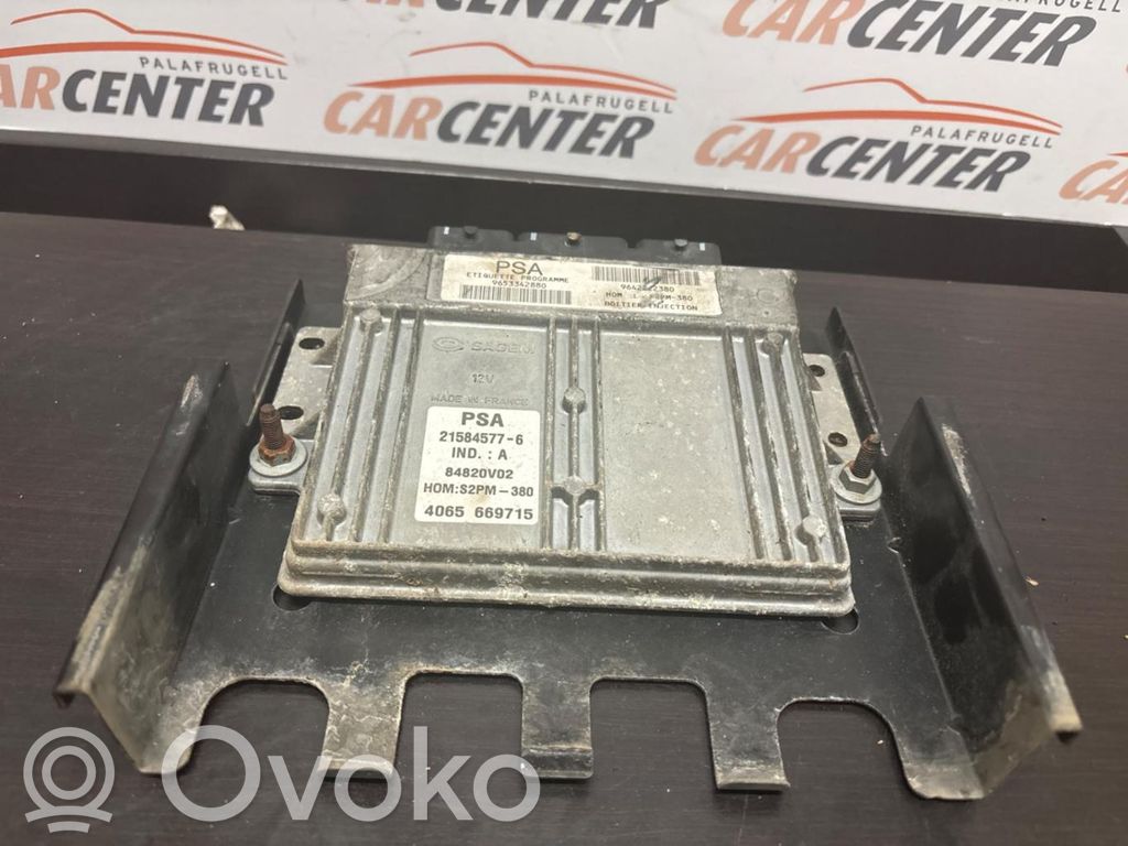 Engine control unit/module ECU   9653342880