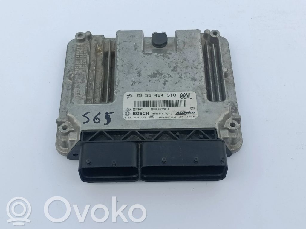Engine control unit/module   55579447,0281031155,55484518