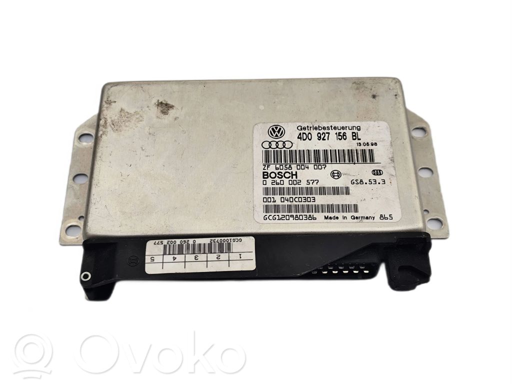 Audi A8 S8 D2 4D Gearbox control unit/module 