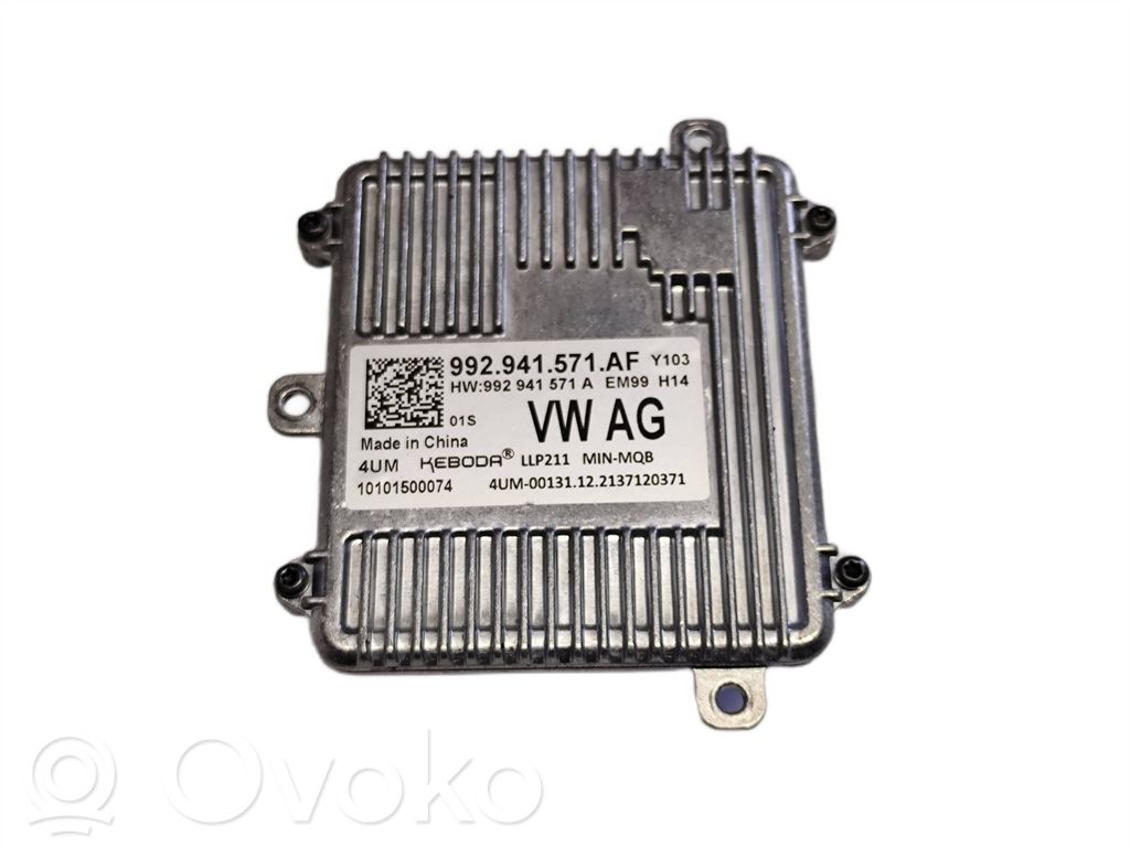 Volkswagen Golf VIII Modulo di controllo ballast LED 