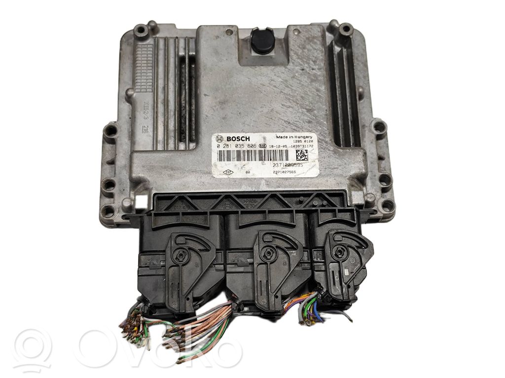 Engine control unit/module ECU   237100959S,0281035806,237102756S