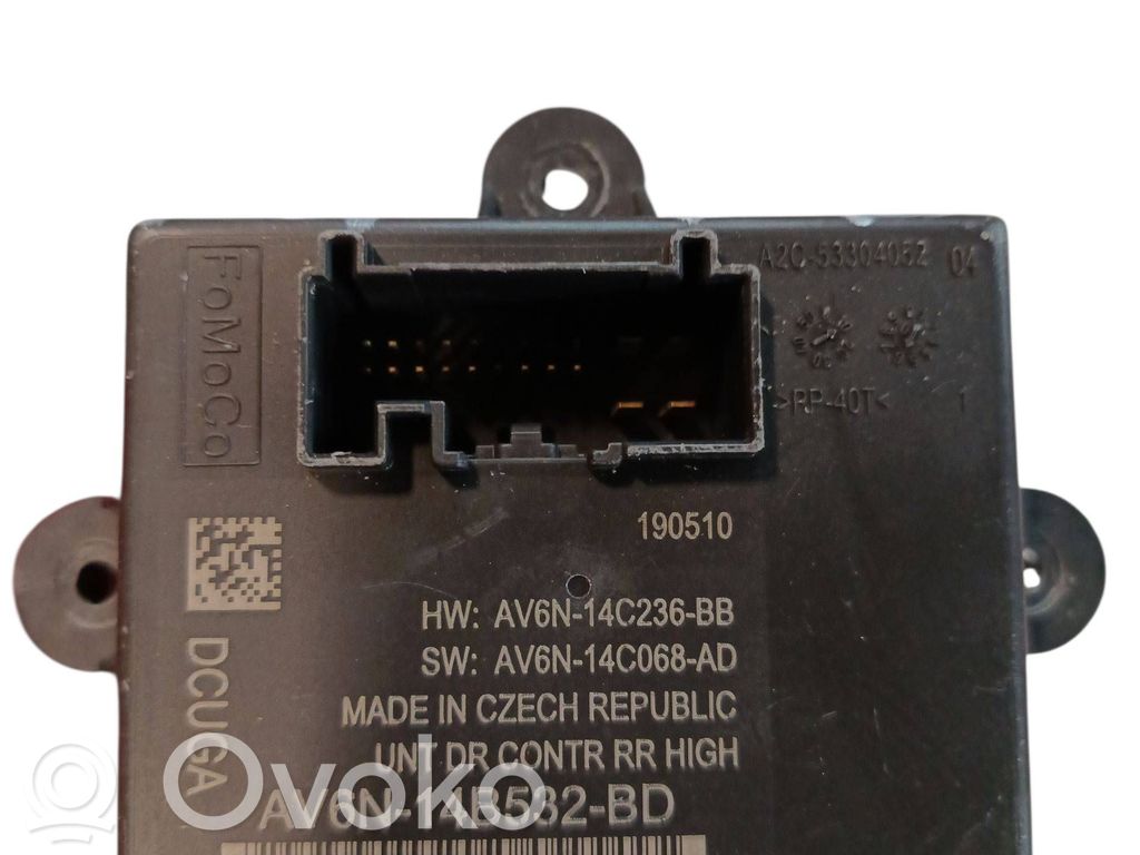 Door control unit/module   AV6N14B532BD