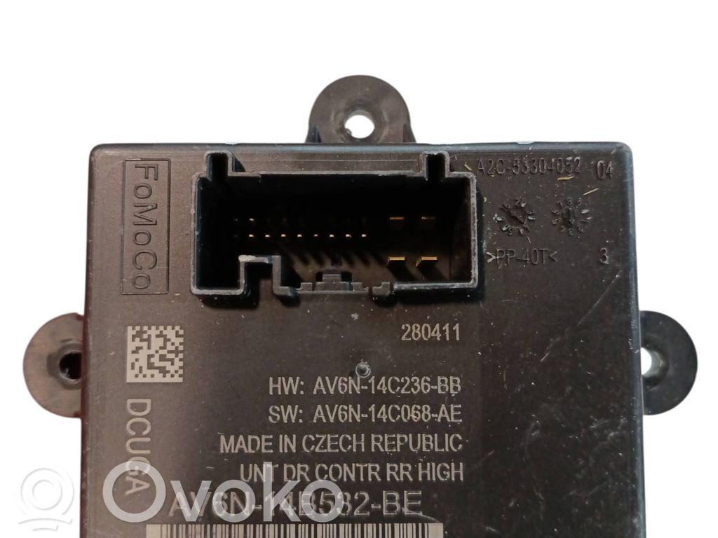 Door control unit/module   AV6N14B532BE