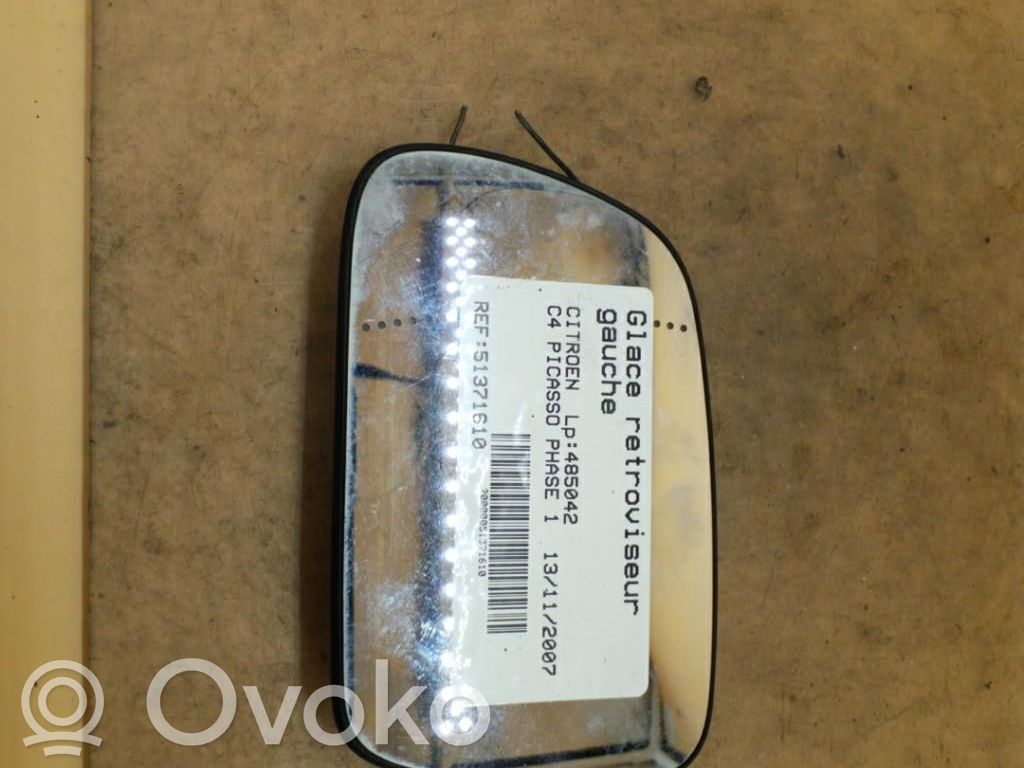 Citroen C4 I Picasso Spoguļa stikls 