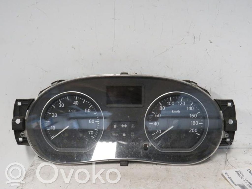 Dacia Sandero Velocímetro (tablero de instrumentos) 