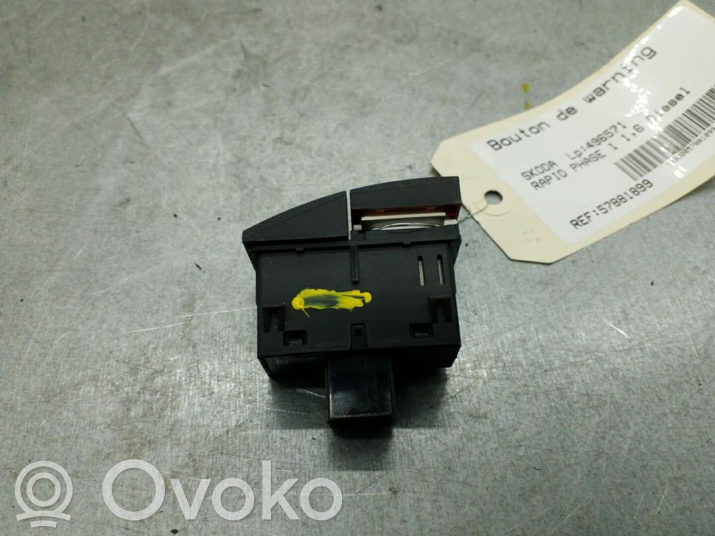 Hazard light switch   5JA953507DFLI