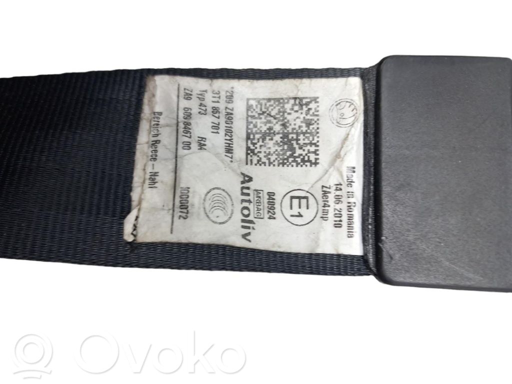 Cinturón delantero   3T1857702ARAA