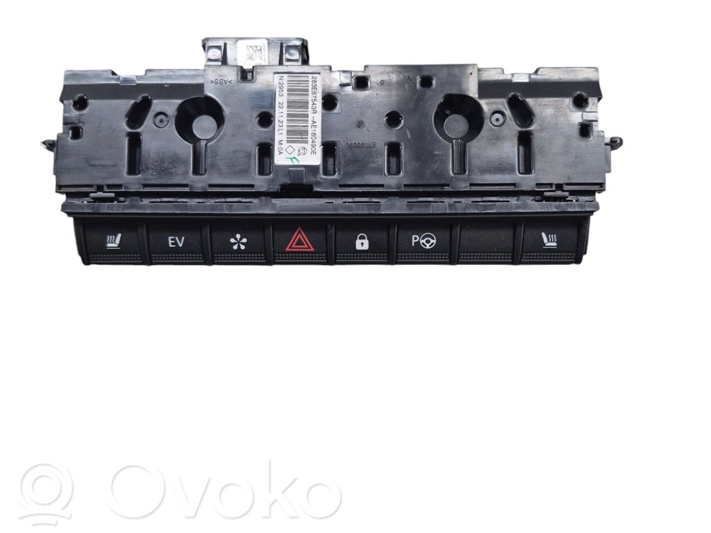 Renault Arkana Botón interruptor de luz de peligro 