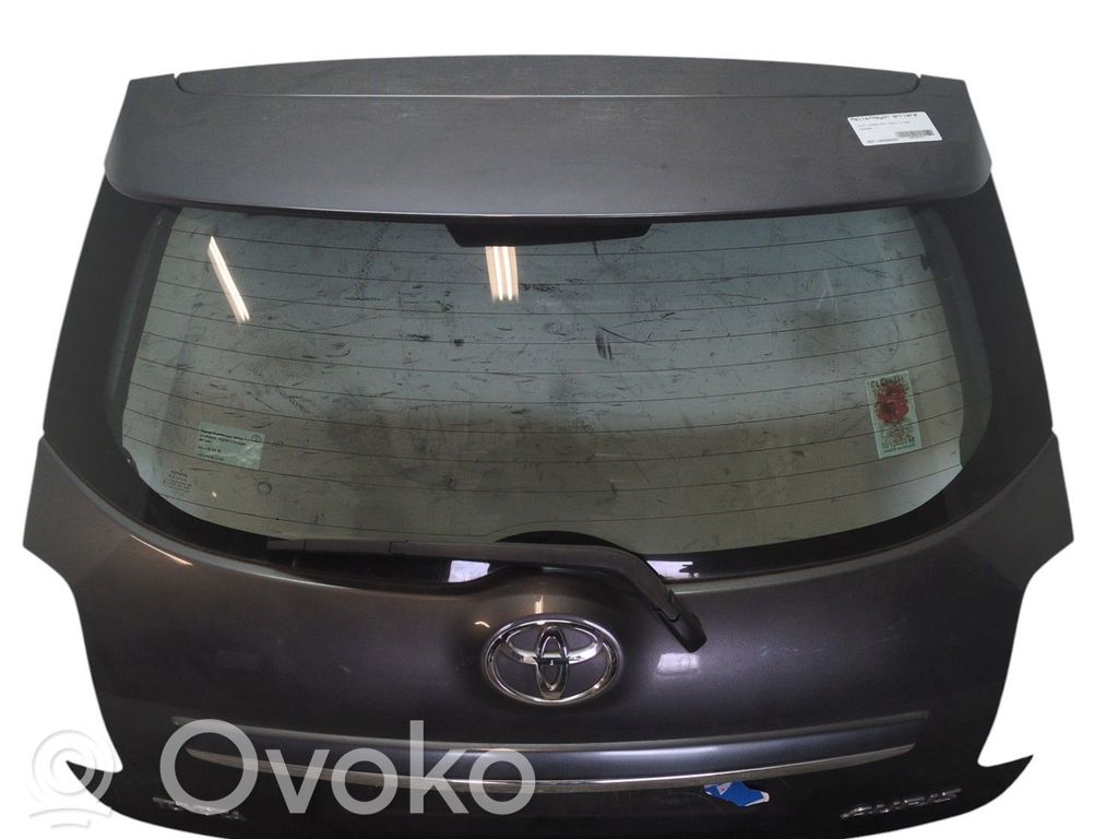 Toyota Auris 150 Puerta del maletero/compartimento de carga 