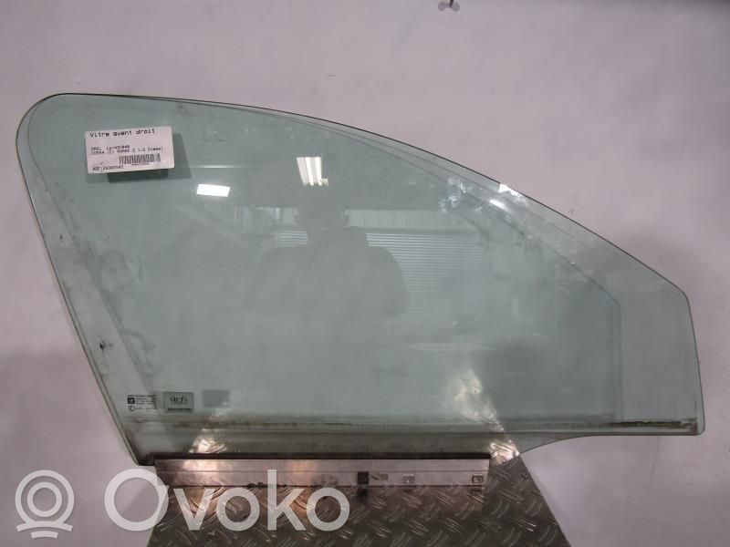 Opel Corsa C Szyba drzwi przednich 