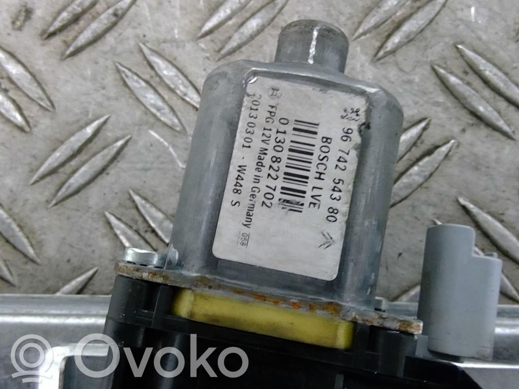 Peugeot 208 I Macara ușă față cu motor 
