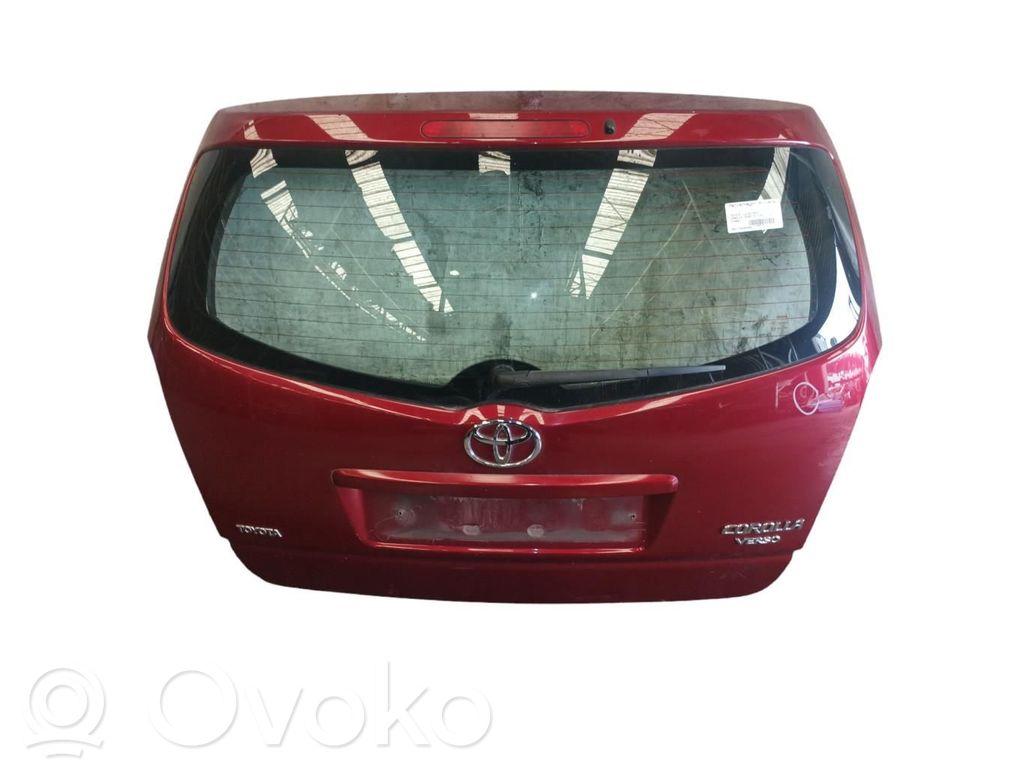 Toyota Corolla Verso E121 Puerta del maletero/compartimento de carga 