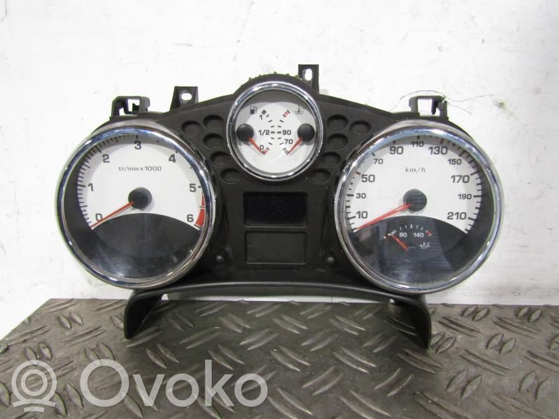 Peugeot 207 Geschwindigkeitsmesser Cockpit 