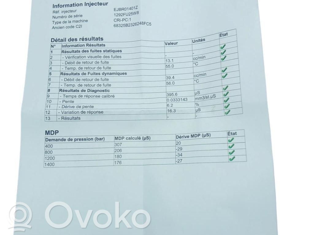 Nissan Micra Inyector de combustible 