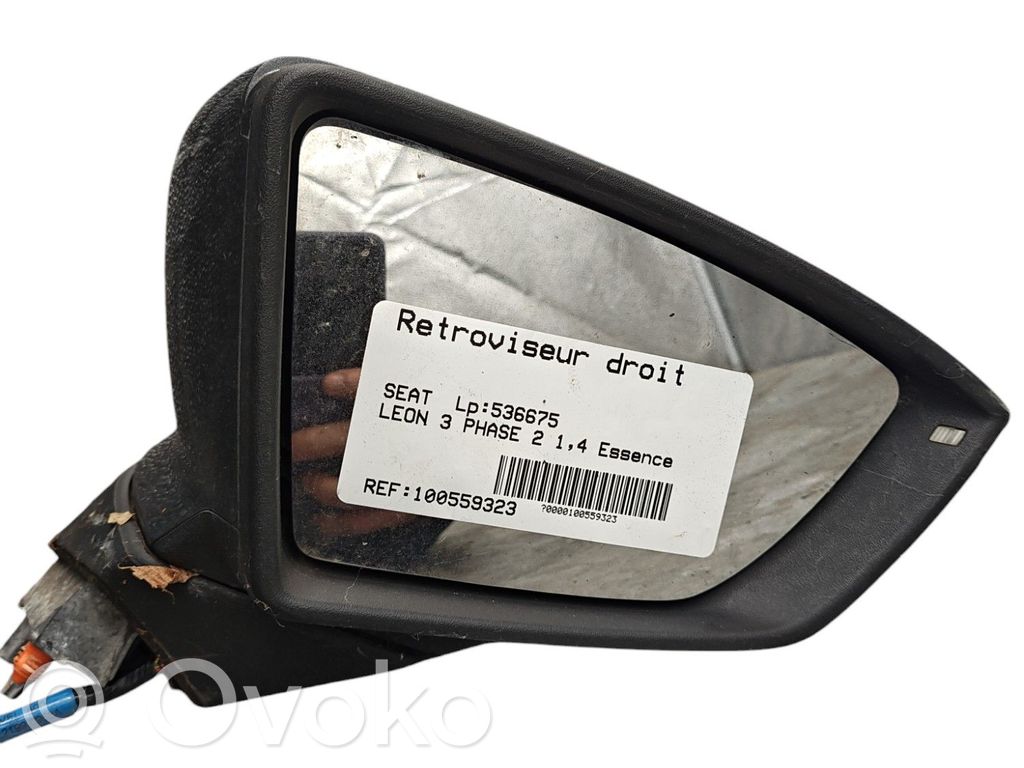 Seat Leon (5F) Espejo lateral manual 