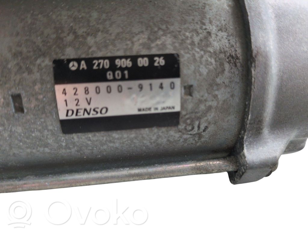 Mercedes-Benz B W246 W242 Motorino d’avviamento