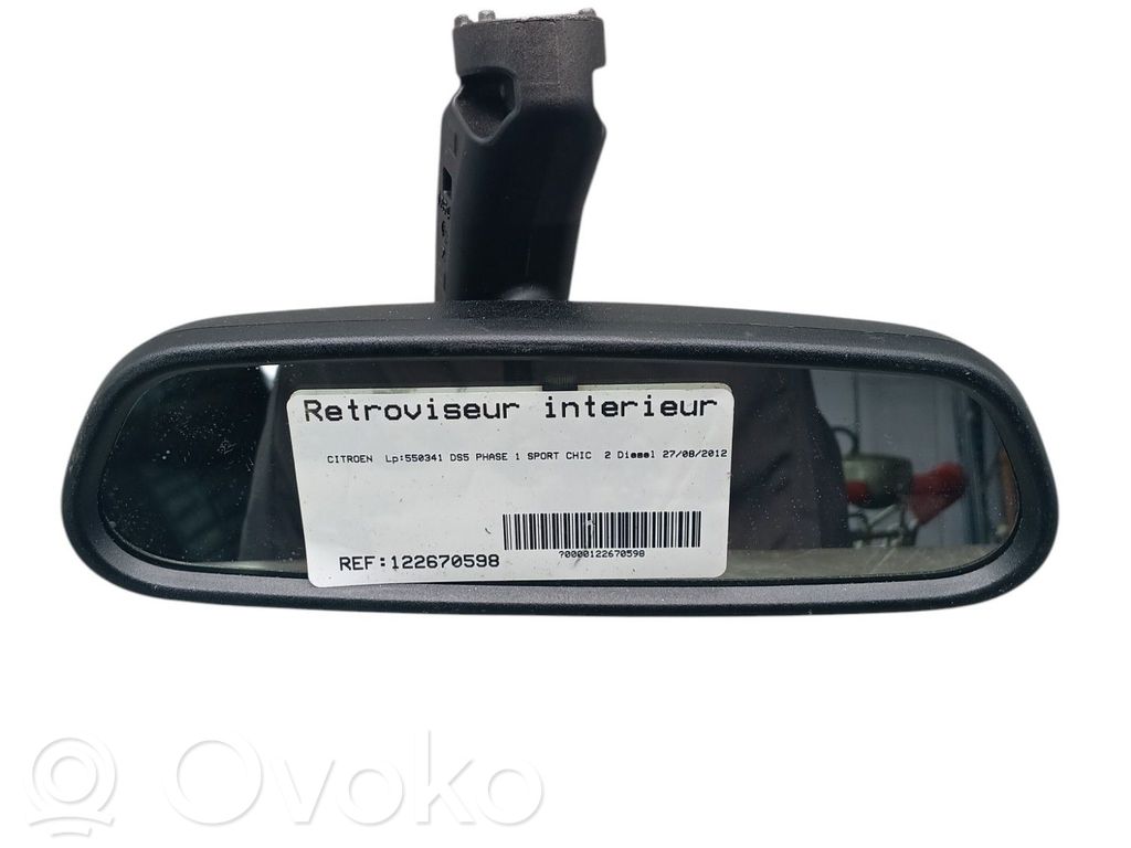 Rear view mirror (interior)   96779166XT