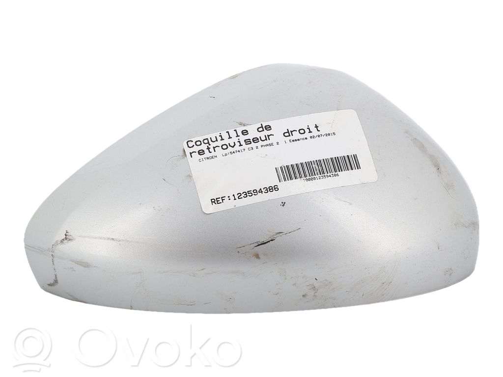 Citroen C3 Capac plastic oglindă exterioară 