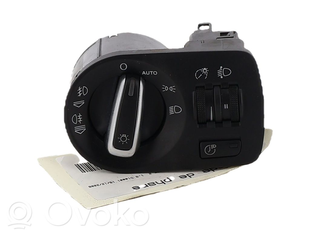 Audi A3 S3 A3 Sportback 8P Light switch 