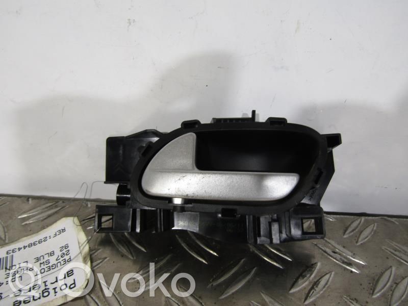 Peugeot 207 Manecilla interna puerta trasera 