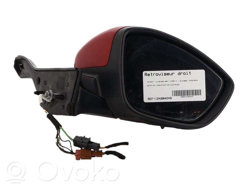 Peugeot 208 I Oglindă exterioară manuală