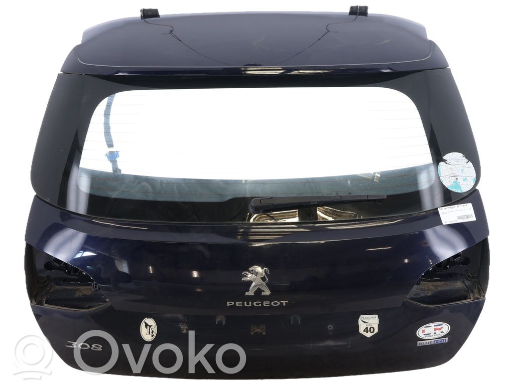 Peugeot 308 Tylna klapa bagażnika 