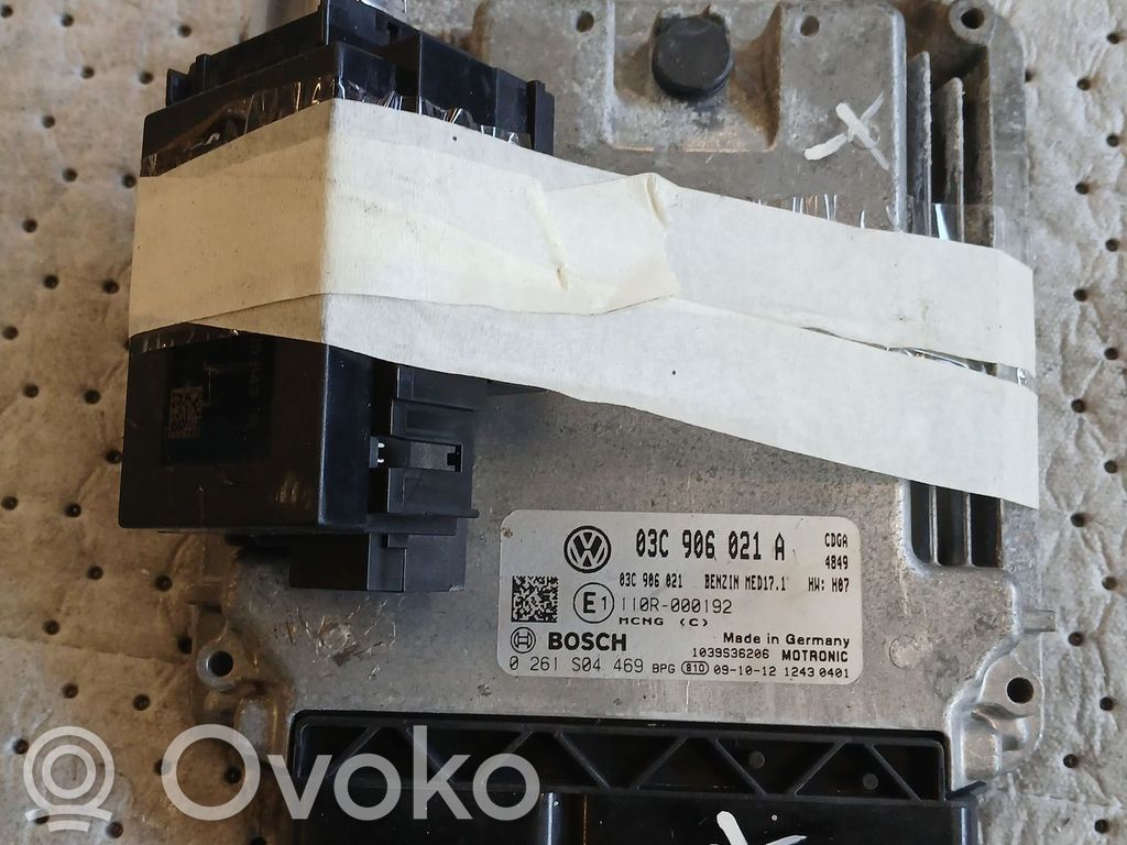 Volkswagen PASSAT B6 Motorsteuergerät ECU 