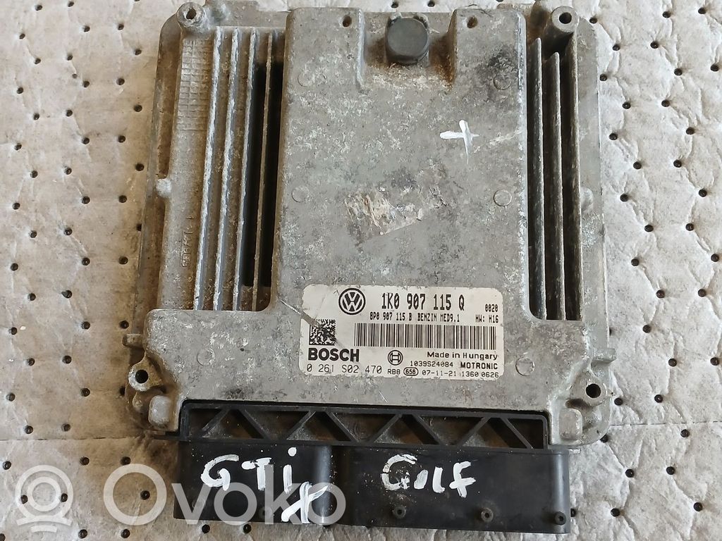 Volkswagen PASSAT B6 Unitate control motor/modul ECU 
