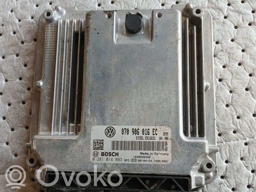 Audi A4 S4 B8 8K Komputer / Sterownik ECU silnika 