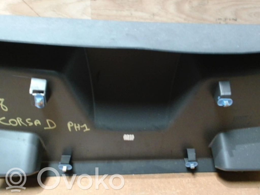 Opel Corsa D Apdaila bagažinės dangčio (komplektas) 