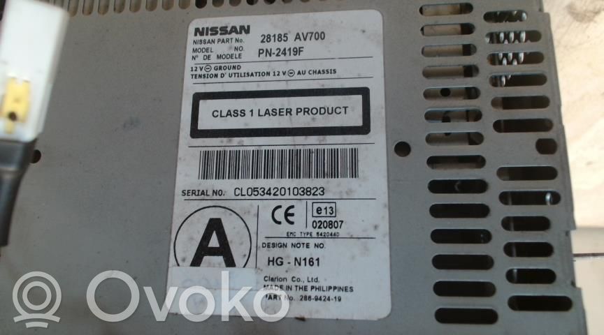 Nissan Primera CD/DVD mainītājs 