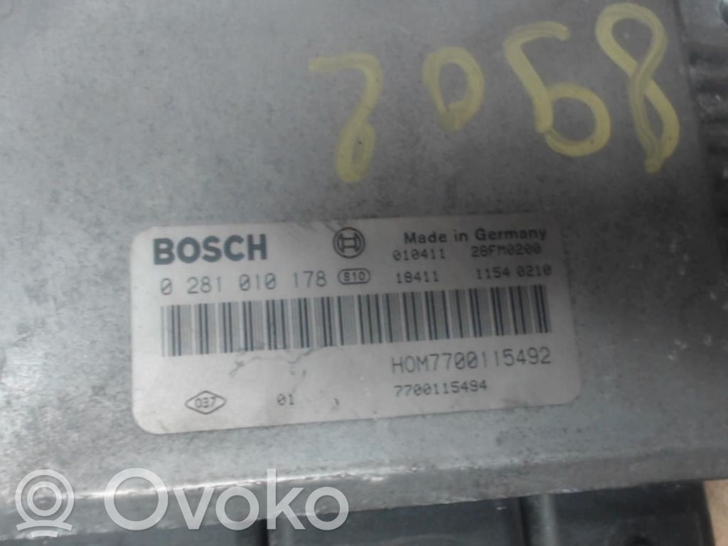 Renault Clio I Engine control unit/module 
