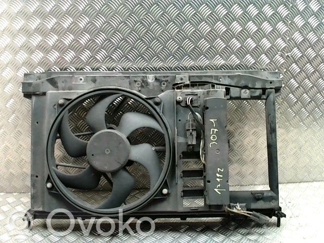 Peugeot 307 Pannello di supporto del radiatore 