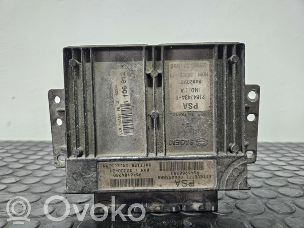 Citroen TEST Engine control unit/module ECU 