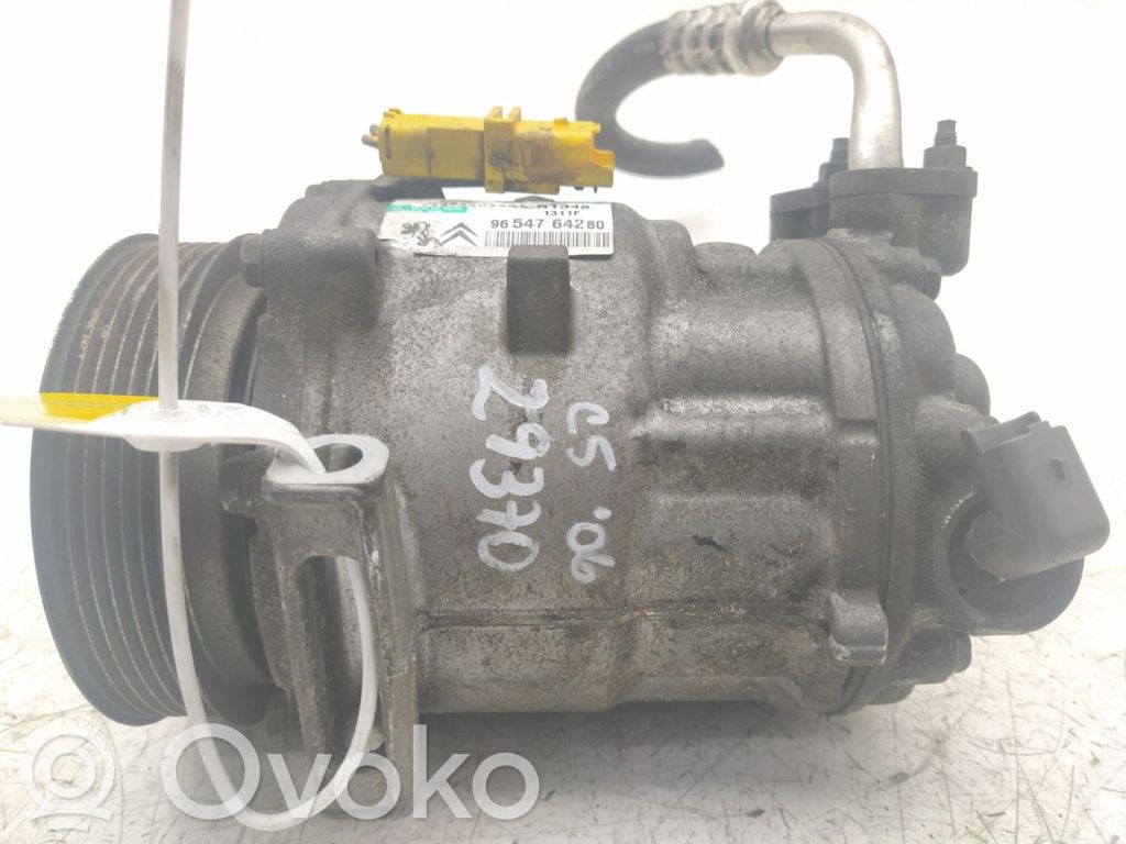 Air conditioning (A/C) compressor (pump)   9654764280
