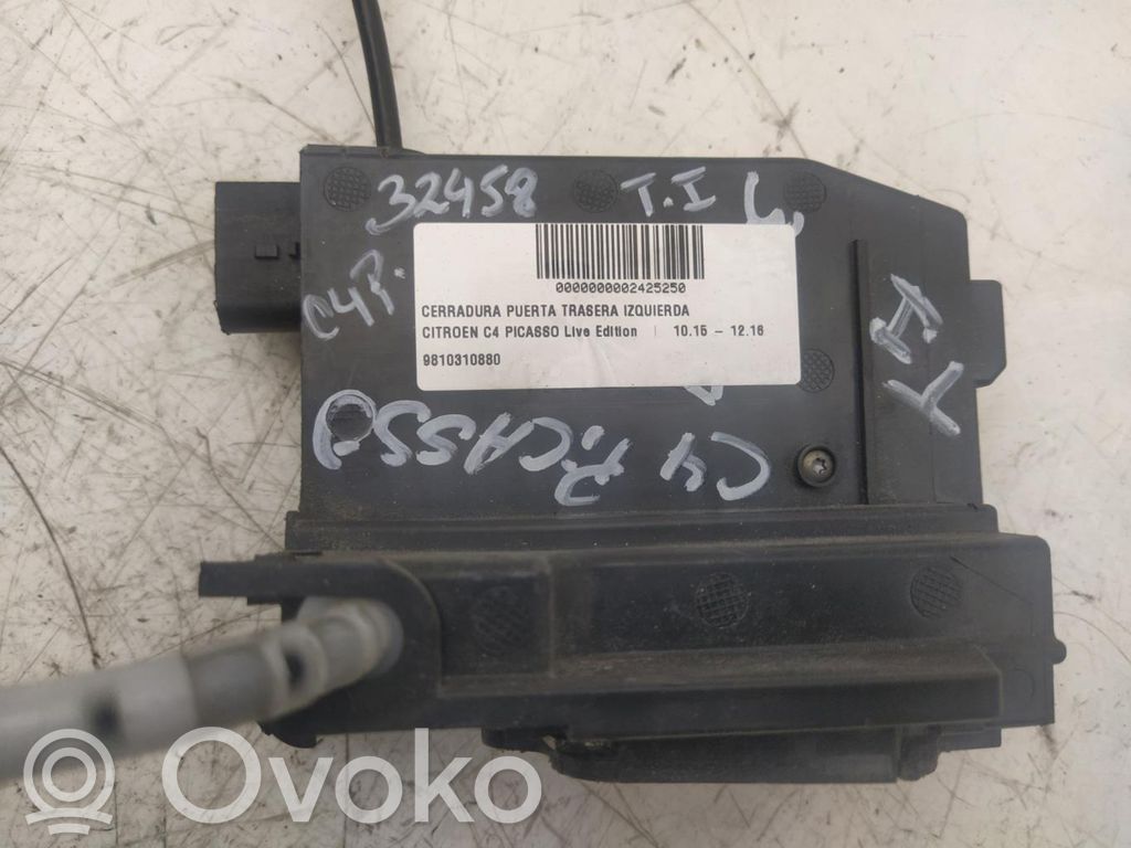 Serrure de porte arrière   9810310880